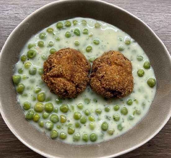 hagyományos borsófőzelék