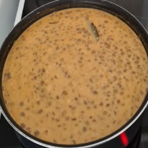 menzás lencsefőzelék