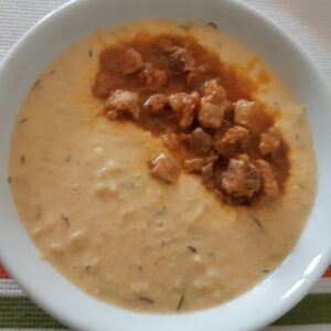 menzás tökfőzelék