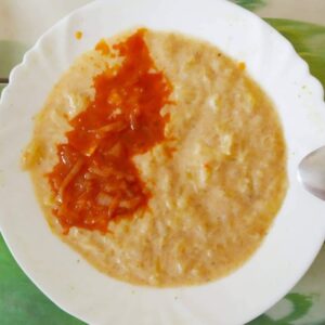 tökfőzelék liszt nélkül